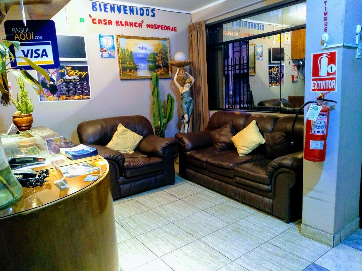 Casa Blanca Hospedaje Huamancaca Екстер'єр фото